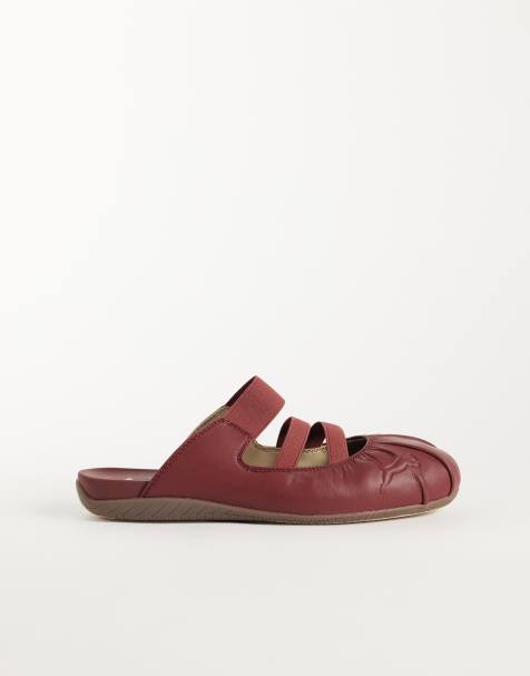Puma Speedcat Mule ballet flats in burgundy - view 1