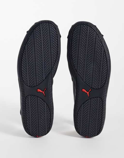 PUMA Speedcat Mule satin ballet flats in black, 5 of 5