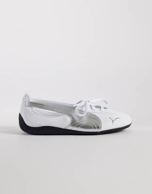 Speedcat Nova - Ballerinas in Metallic-Weiß Weiß 37
