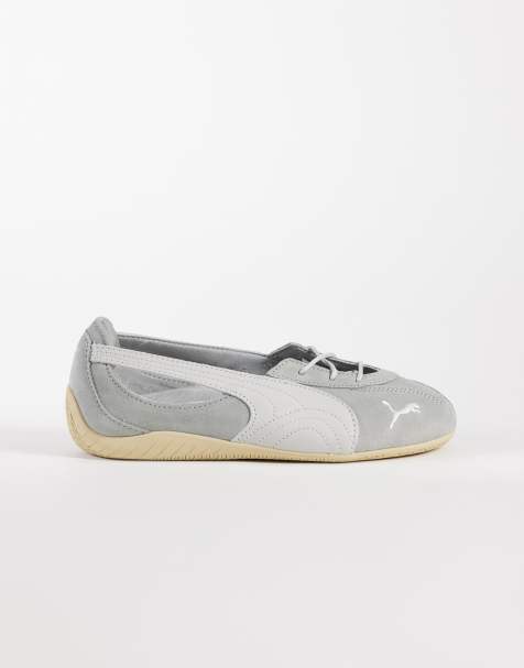 PUMA – Speedcat – Nova – Grå ballerinaskor - view 1