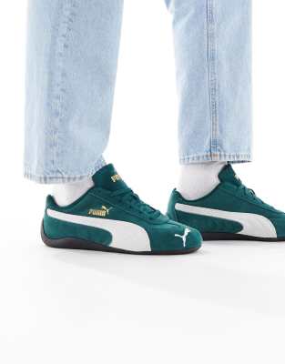 PUMA - Speedcat OG - Baskets - Vert foncé-Noir