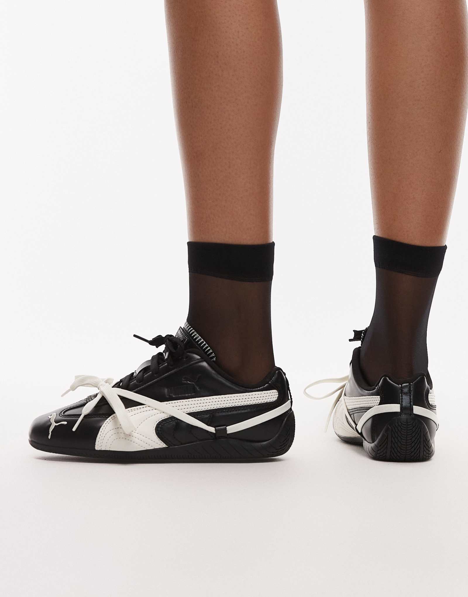 Кроссовки Puma Speedcat OG PRM x Rose черного цвета