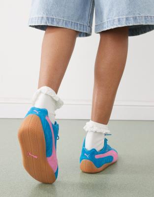 PUMA Speedcat OG sneakers in blue and pink