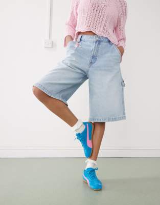PUMA Speedcat OG sneakers in blue and pink