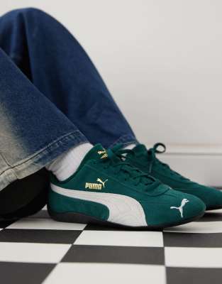 PUMA Speedcat OG sneakers in dark green ASOS