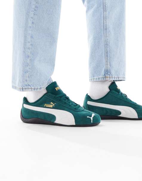 PUMA - Speedcat OG - Sneakers in donkergroen - view 1