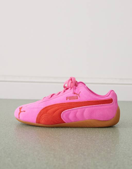 Puma Speedcat OG sneakers in pink and red
