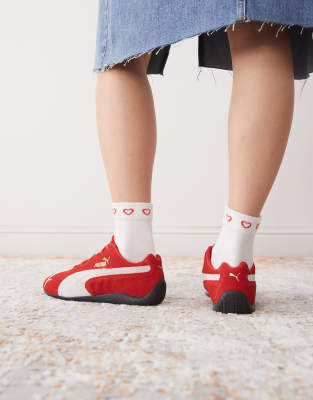 Puma Speedcat OG sneakers in red