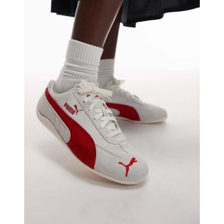 PUMA Speedcat OG sneakers in white and red | ASOS