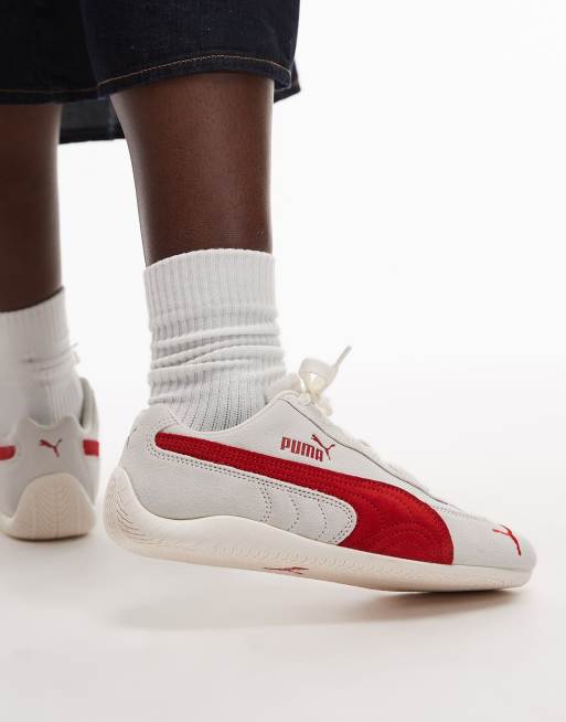 PUMA Speedcat OG sneakers in white and red | ASOS