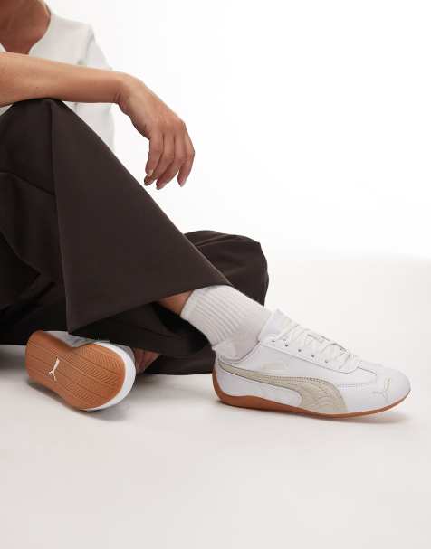 Puma Speedcat OG sneakers in white leather - view 1