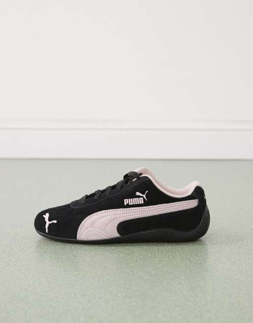 PUMA - Speedcat OG - Sorte sneakers med lyserøde detaljer, 2 af 5
