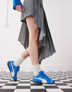 Puma Speedcat OG trainers in blue and white
