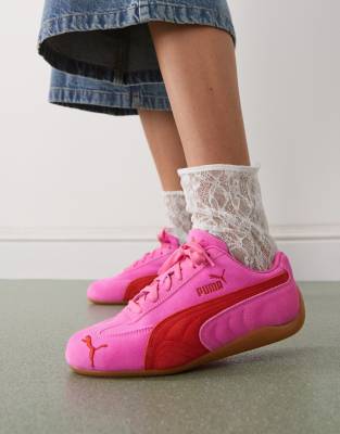 Puma Puma Speedcat OG trainers in pink & red
