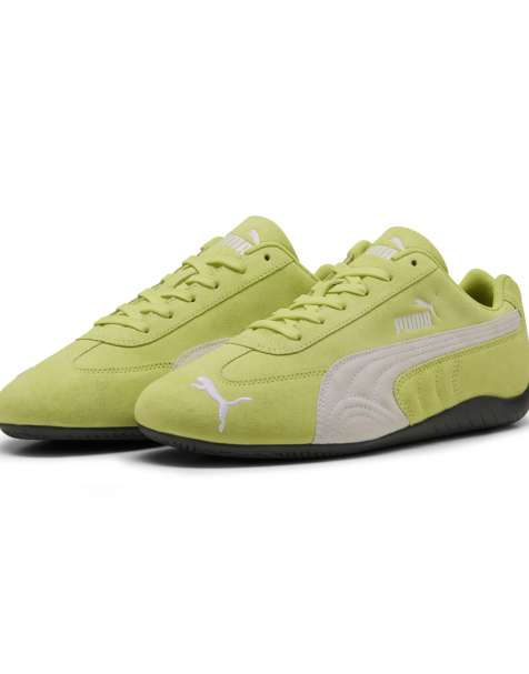 Puma Speedcat OG trainers in yellow alert - view 1