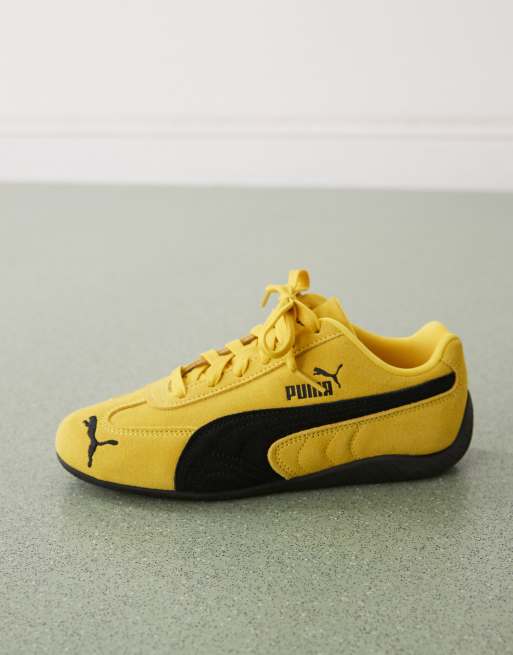 Puma Speedcat OG trainers In yellow & black | ASOS