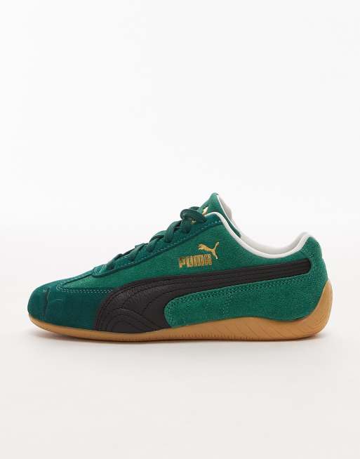 PUMA – Speedcat OG – Zielono-czarne buty sportowe unisex, 2 z 5