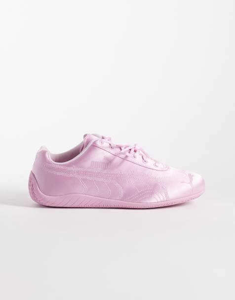 PUMA - Speedcat - Pink sneakers i satin - view 1