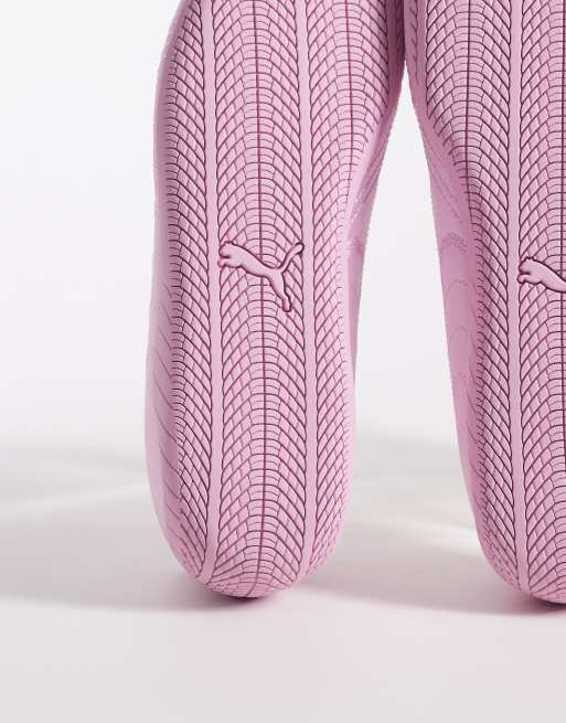 PUMA - Speedcat - Pink sneakers i satin, 4 af 5