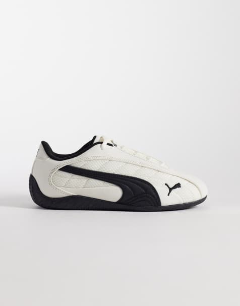 Puma Speedcat Plus sneakers in black and white - view 1