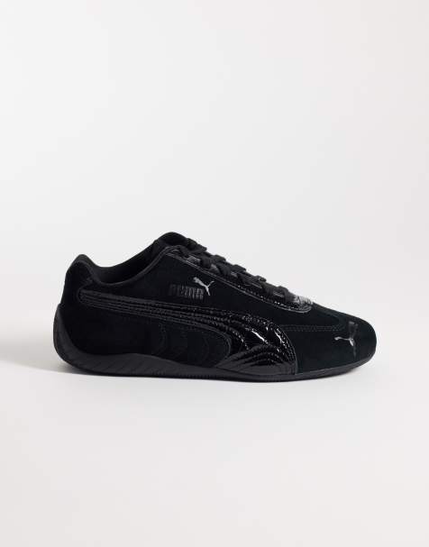 Puma Speedcat Premium trainers in black croc print - view 1