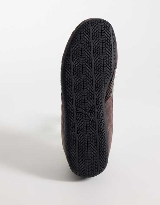 Puma Speedcat Premium trainers in brown croc print, 4 of 5