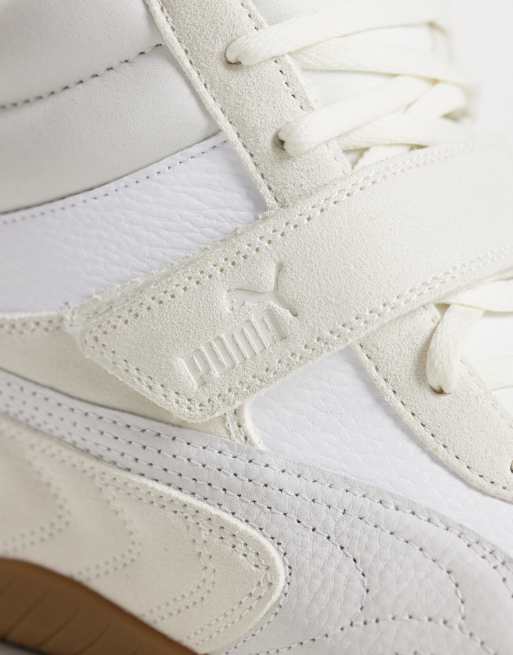 Puma Speedcat PRM baskets compensées blanc cassé avec semelle gomme, 4 de 5