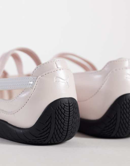 PUMA – Speedcat – Rosa, metalliska ballerinaskor, 2 av 5