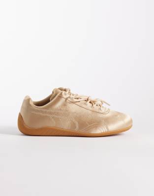 PUMA - Speedcat - Sneaker aus Satin in Beige-Neutral