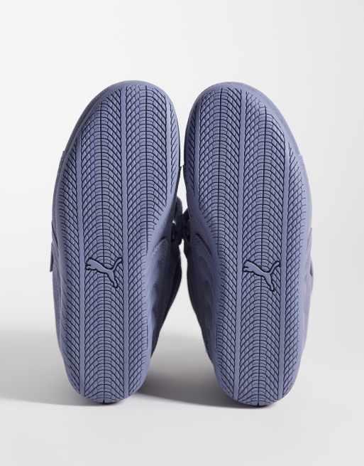 PUMA Speedcat sneakers con zeppa grigie, 3 di 5