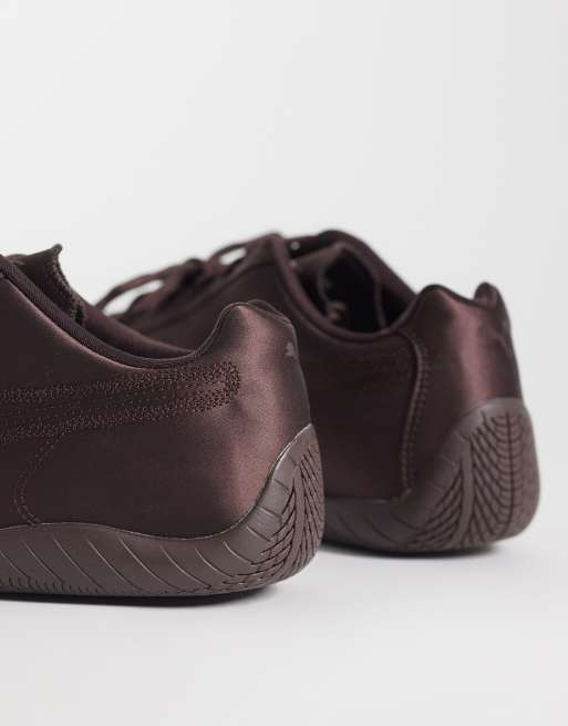 PUMA - Speedcat - Sneakers met pythonprint in chocoladebruin, 2 van 5