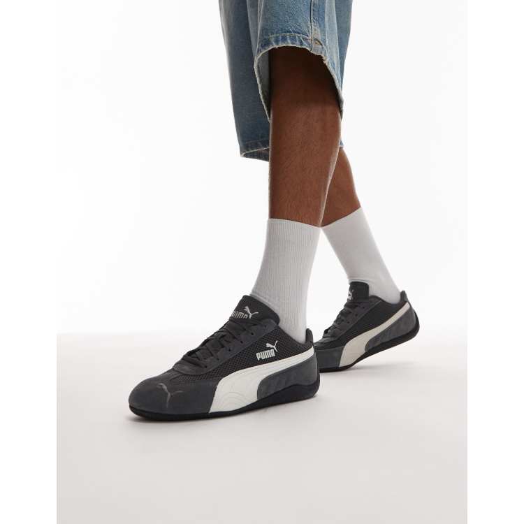 PUMA Speedcat sneakers with mesh detail in gray | ASOS