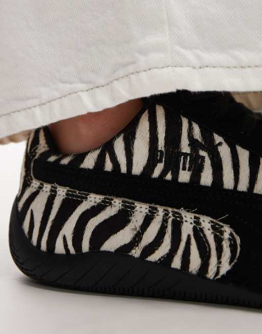 Puma Speedcat trainers in zebra print