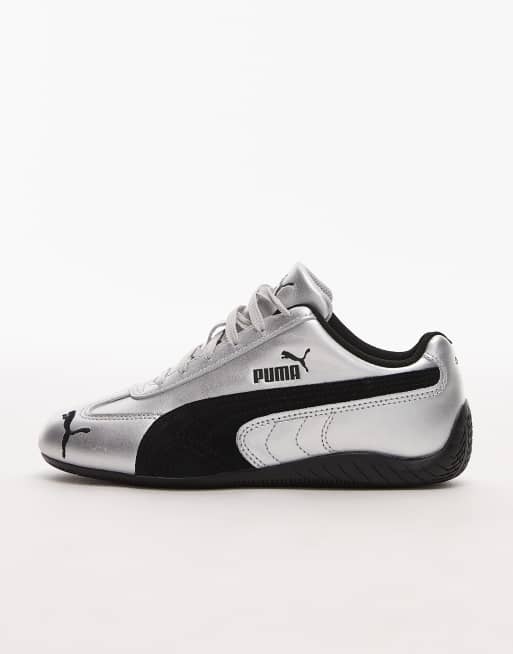 PUMA - Speedcat - Uniseks sneakers in metallic zilver, 2 van 5