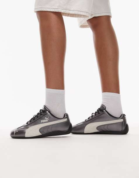 PUMA - Speedcat Unisex - Metallic sorte sneakers - view 1