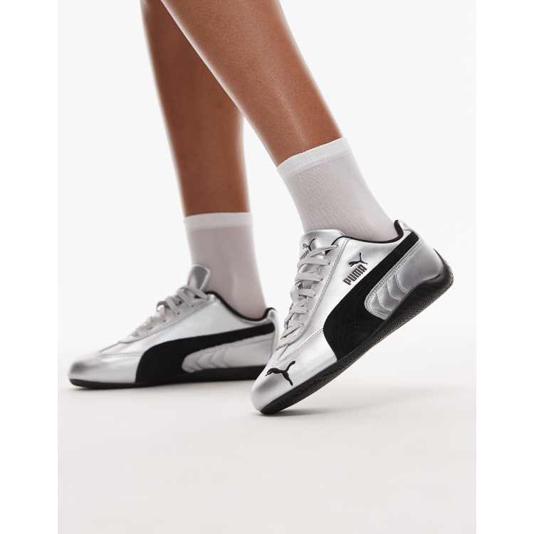 Puma Speedcat unisex trainers in metallic silver ASOS