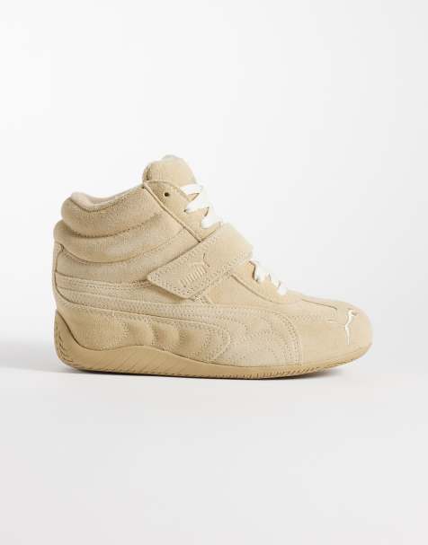 PUMA Speedcat wedge sneakers in beige - view 1