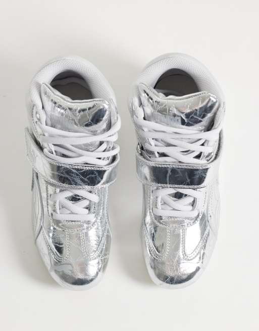 PUMA Speedcat wedge sneakers in silver metallic, 3 of 5