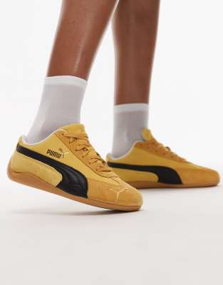 PUMA - Speedcat OG - Baskets unisexes - Jaune/noir