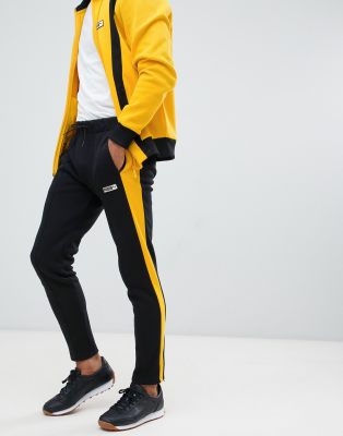 off white joggers black and yellow