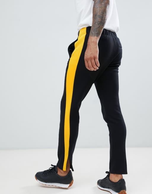 Puma joggers mens outlet yellow