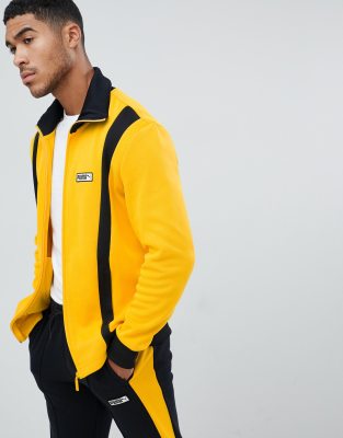 yellow puma sweatsuit