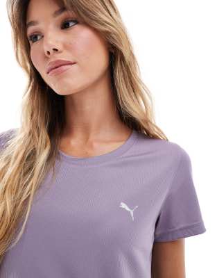 PUMA - Sport-T-Shirt in Lila