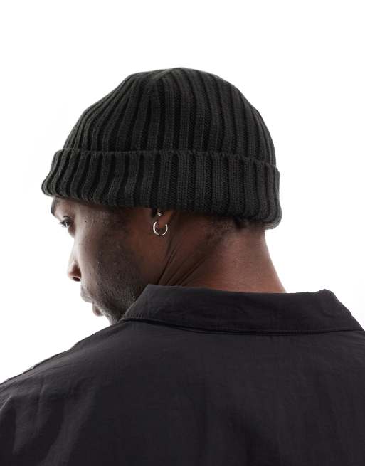 Puma sportswear fisherman beanie in black ASOS