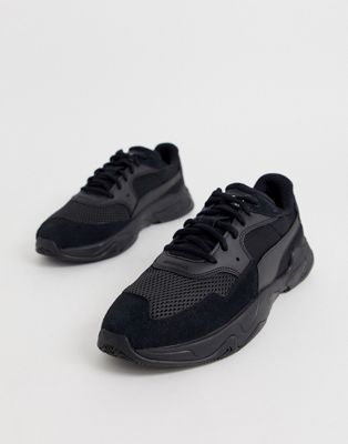puma sneaker black