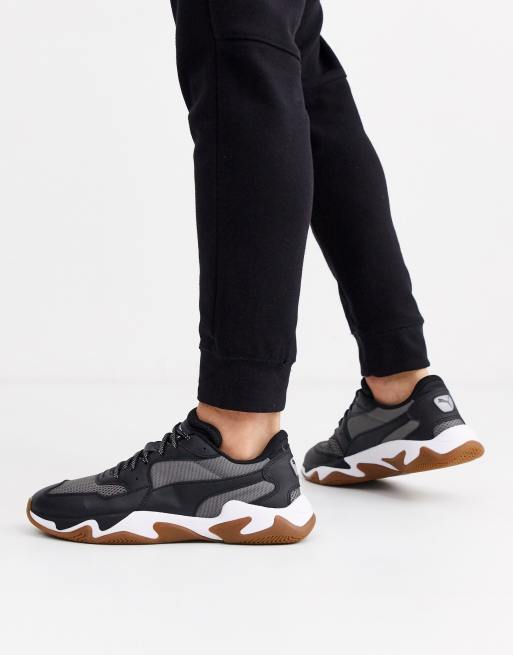 Puma storm origin hot sale trainers in black