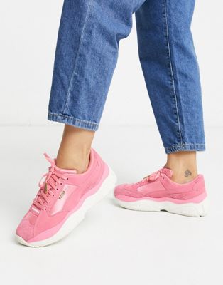 Puma Storm.y Soft sneakers in pink | ASOS