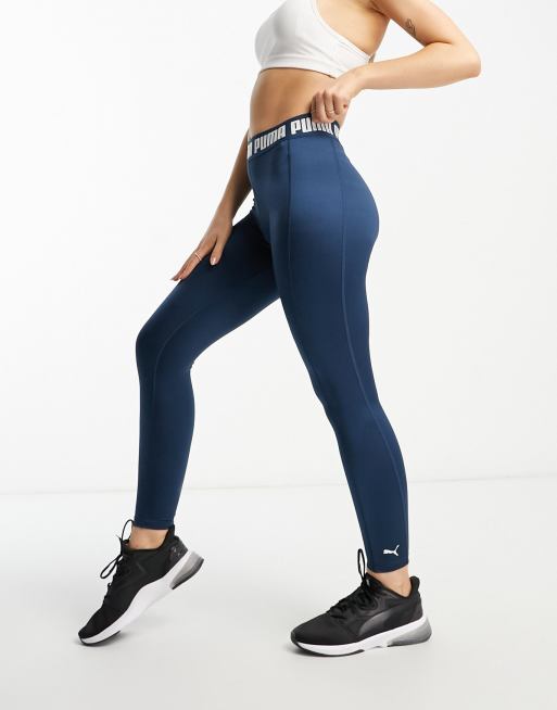 Puma Strong Legging metallise Bleu ASOS