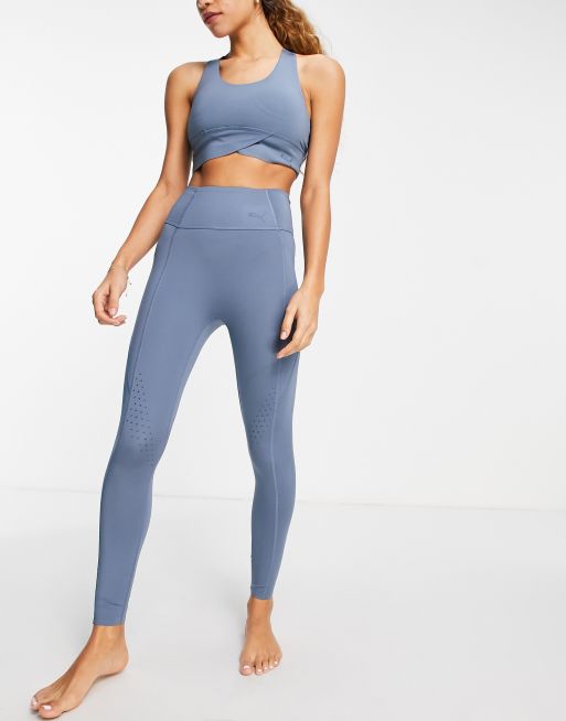 PUMA Studio Exhale leggings in blue