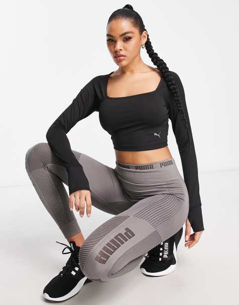 Puma Exclusive To ASOS Paneled Legging In Black And Orange  Fashion  clothes women, Panel leggings, Wonder woman outfit